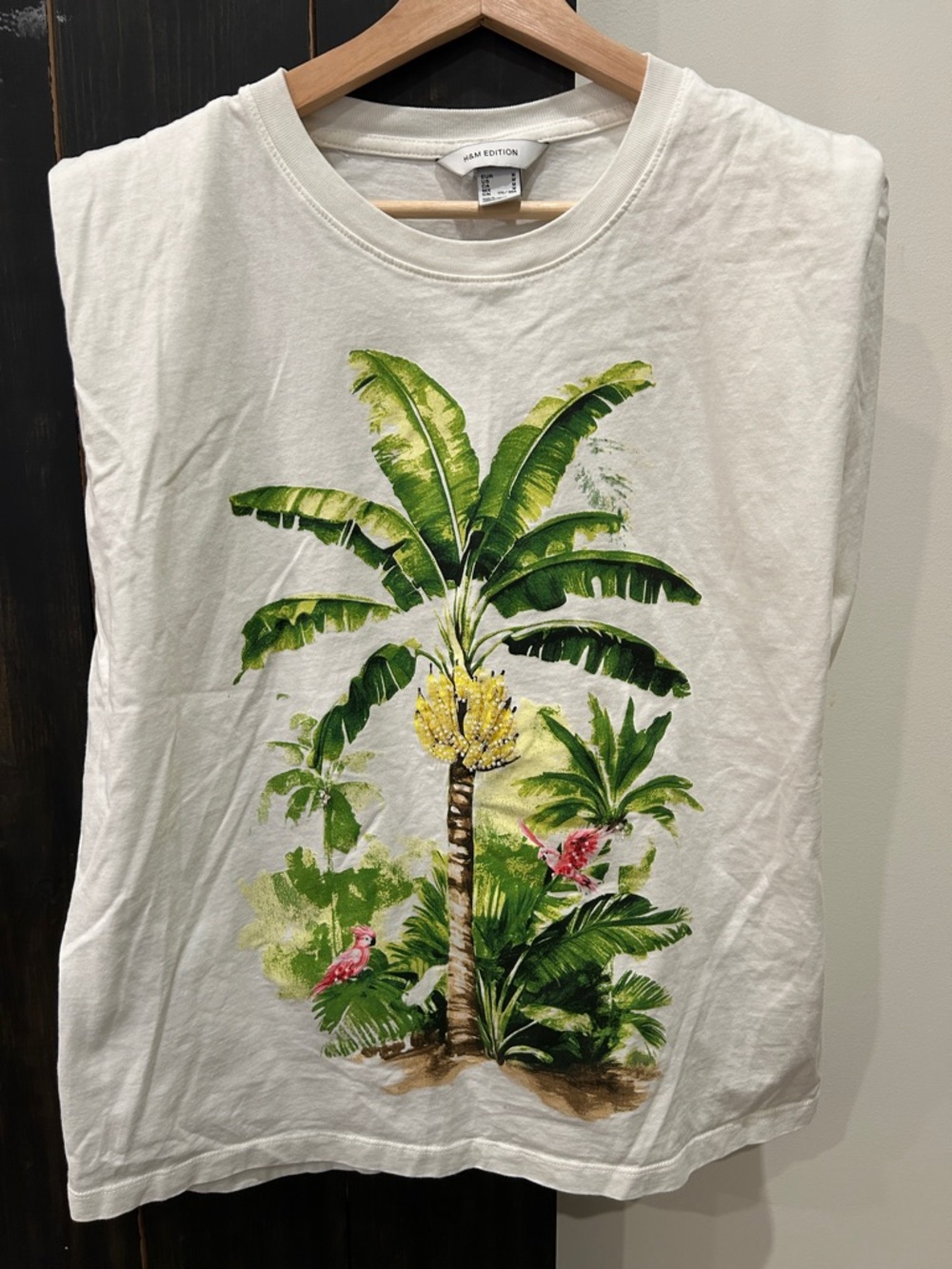 H&M SLEEVELESS PRINT-MOTIF TOP - Picture 2 of 8
